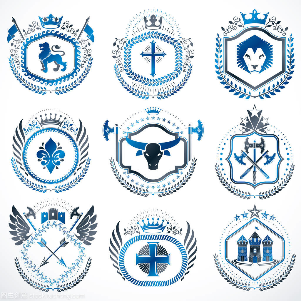 纹章徽章设计中的奖样式徽章探析